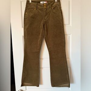 Cabi hi-low crop corduroy